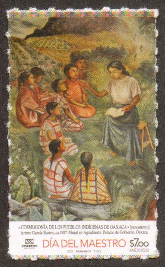 Imagen de Timbre postal: Día del maestro