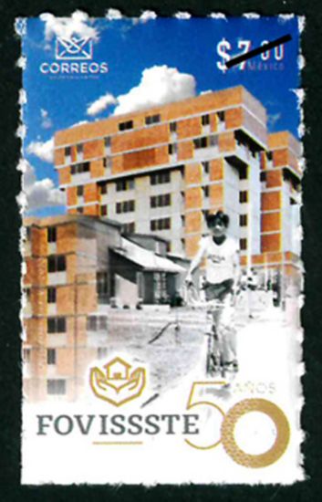 Imagen de Timbre postal: 50 Aniversario del FOVISSSTE