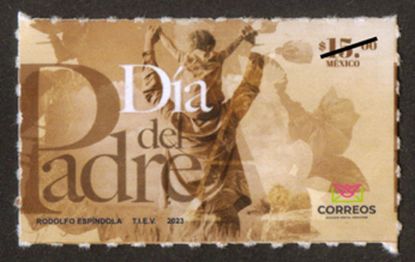 Imagen de Timbre postal: Día del padre