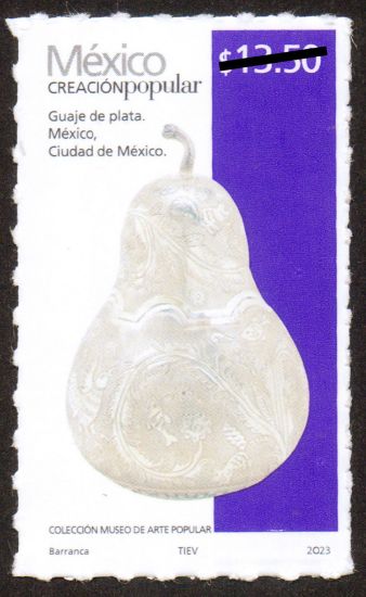Imagen de Timbre postal: México Creación Popular Guaje de Plata