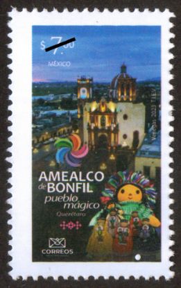 Imagen de Timbre postal: Amealco de Bonfil, Qro. Pueblo Mágico