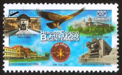 Imagen de Timbre postal: 200 Años del Heroico Colegio Militar