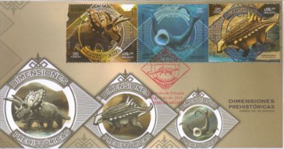 Imagen de Timbre postal: Dimensiones Prehistóricas