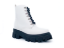 Imagen de Botas Plataformas #500 Vinipiel Blanco Suela Negra