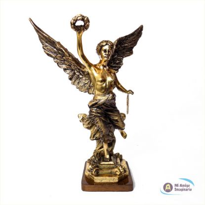 Imagen de Figura Ángel De La Independencia Metal CDMX México Df 44cm