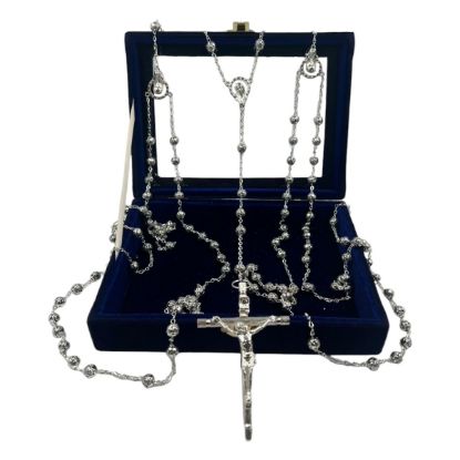 Imagen de Lazo, Mancuerna De Matrimonio, Boda Terminado En Plata Antigua.