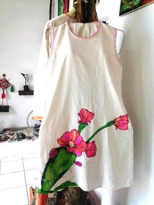 Imagen de Vestido de Mujer ""NOCHTLI"(tuna)