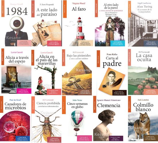 Imagen de Paquete 25 libros surtidos Biblioteca escolar EMU