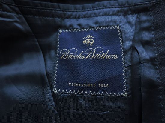 Imagen de Saco Italiano Brooks Brothers Talla 42r Hombre Original Gris