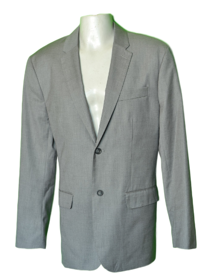 Imagen de Saco Perry Ellis Talla 42r Hombre Original Gris Claro