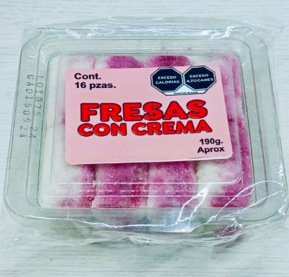 Imagen de Borrachitos gourmet de FRESAS CON CREMA