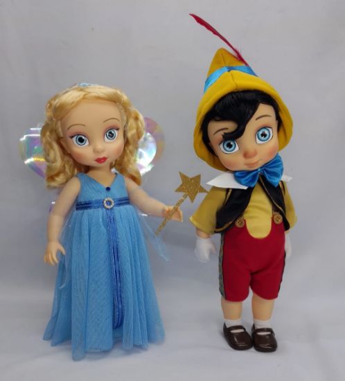 Imagen de Pinocho y Hada tamaño animator 40 cm de alto