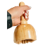 Imagen de Copa Sueca Con Rodillo Madero terapia- Anti Celulitis -