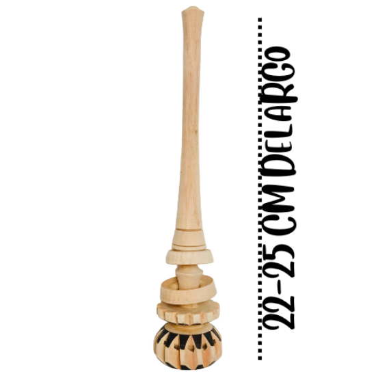 Imagen de 3 Molinillos De Madera P Chocolate - Mini - Mediano Y Grande