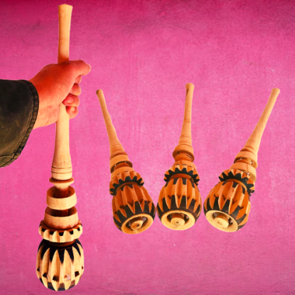 Imagen de 2 Molinillos Para Chocolate | Artesanal | 30-32 Cm