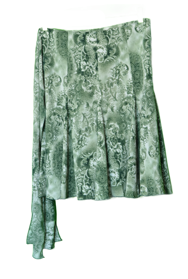 Imagen de Falda Para Mujer Zobeida Talla 7 Verde Nueva