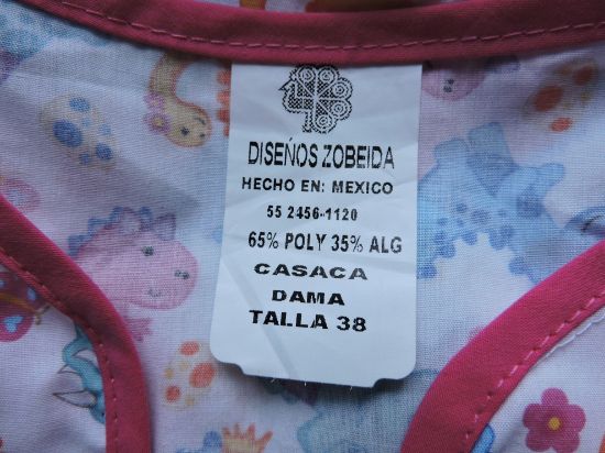 Imagen de Casaca Playera Para Dentista Pediatra Talla 38 Mujer Nueva