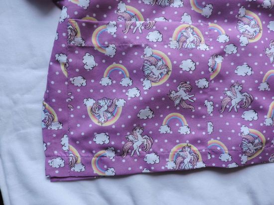 Imagen de Playera casaca P/ Dentista Pediatra Talla 30 Mujer Nueva Unicornios