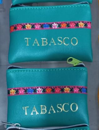 Imagen de MONEDERO TABASQUEÑO AZUL 