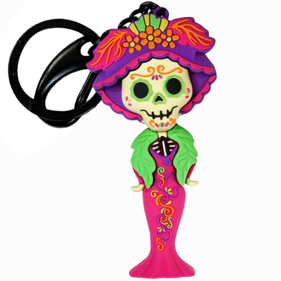 Imagen de By Mexico Llavero 3D Dúo  Catrines Florencio y Felisa  