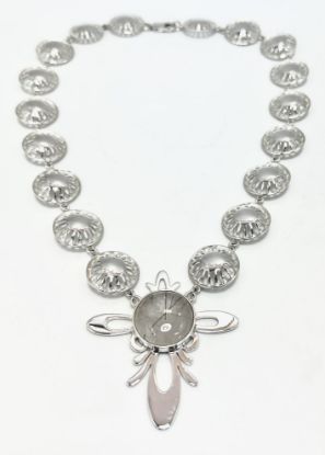 Imagen de Juego 3 piezas cruz cuarzo blanco.