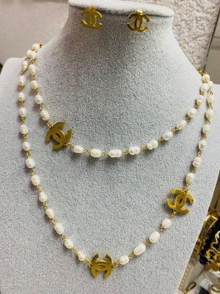 Imagen de Audy Joyas Collar con piedras de Perla Cultivada