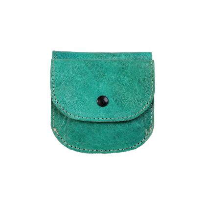 Imagen de Monedero de piel, color verde