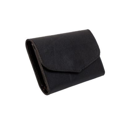 Imagen de Cartera larga de piel negra