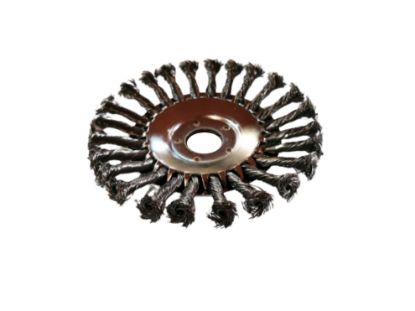 Imagen de Cortador de alambre trenzado para desbrozadora 8" de diámetro incluye roldanas de ajuste M10L