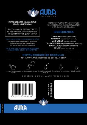 Imagen de Té Sin Stevia Aura Nocturna 100% Natural 200g