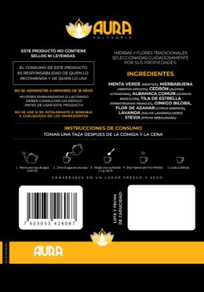 Imagen de Té Aura Serena 100% Natural 200g