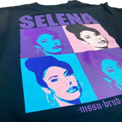 Imagen de Playera Mission Brand - Selena Quintanilla - Selena Pop Art