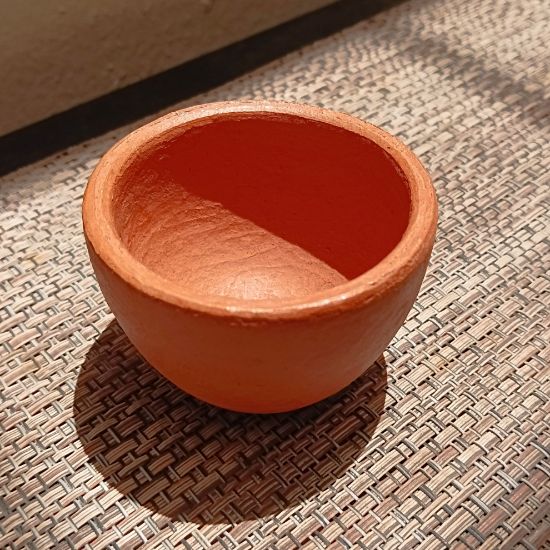 Imagen de Vaso mezcalero de barro bruñido Colima