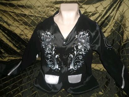 Imagen de Saco para cantante con bordado talla G