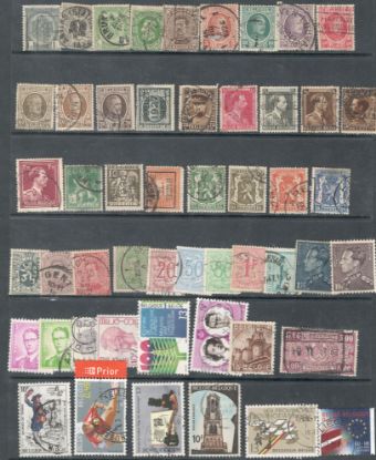 Imagen de ESTAMPILLAS DE BÉLGICA VARIOS AÑOS SIGLO XIX Y XX