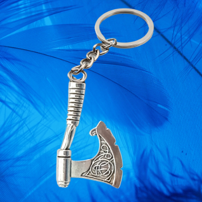 Imagen de 1 Dije Grande Hacha Vikinga  o Medioeval  Doble o Sencilla en Collar o Llavero +8 Modelos para Escoger x13