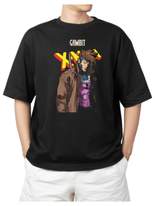 Imagen de Playera manga corta 100% algodón gym Xmen Gambito