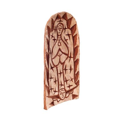 Imagen de Virgen tallada grande
