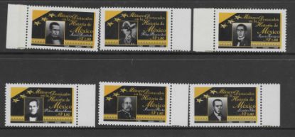 Imagen de MILITARES DESTACADOS SERIE MEXICANA DE 1995