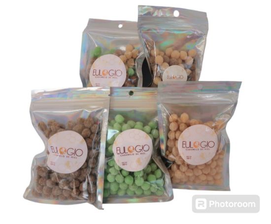 Imagen de Perlas de miel con clorofila