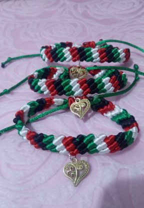 Imagen de TRIO PULSERAS BANDERA