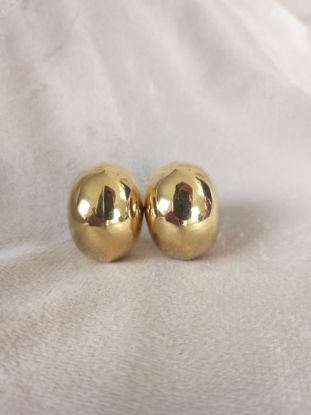 Imagen de Arete Media Luna Inflada