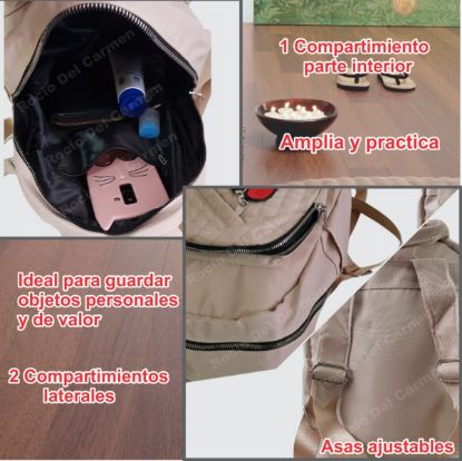 Imagen de MOCHILA CAPITONADA