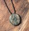 Imagen de Simbolo de la palabra - Arte prehispánico - collar de piedra serpentina estilo jade guatemalteco