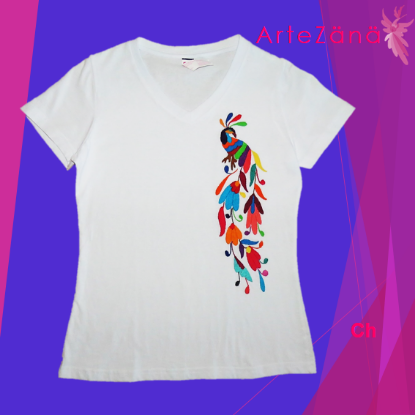 Imagen de Playera CH con bordado de tenangos (9)