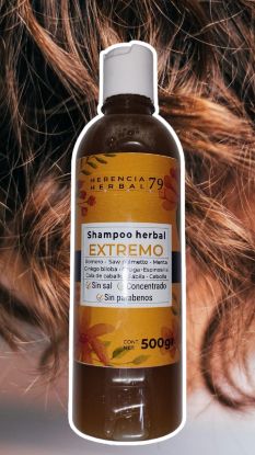 Imagen de Shampoo líquido herbal  EXTREMO 500 gr