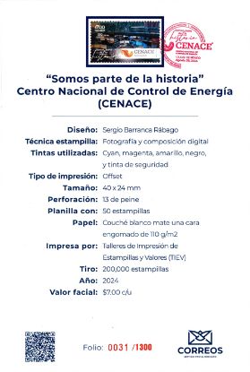 Imagen de Somos parte de la historia, Centro Nacional de Control de Energía (CENACE)