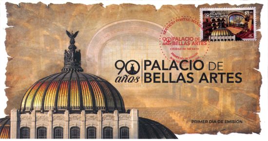 Imagen de 90 aniversario del Palacio de Bellas Artes