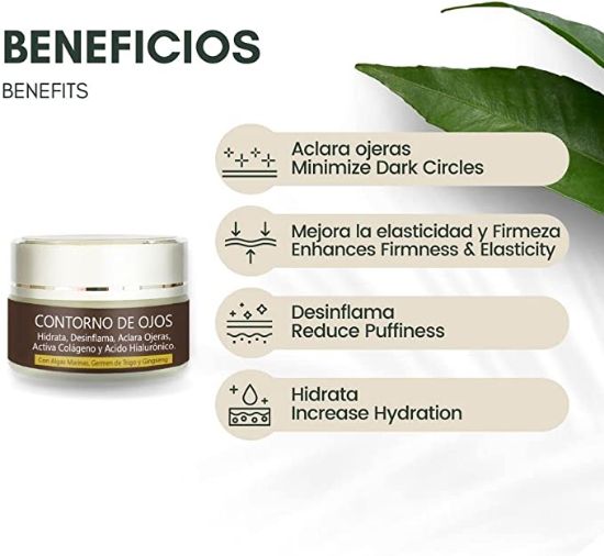 Imagen de Contorno De Ojos Natural Rusens 20g 