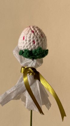 Imagen de Fresa Blanca Crochet